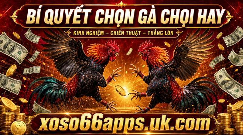 Bí Quyết Chọn Gà Chọi Hay – Top 3 Đặc Điểm Dễ Nhận Biết 4 Xoso66 ⭐️ Trang web chính thức: xoso66.com Bi-quyet-chon-ga-choi-hay