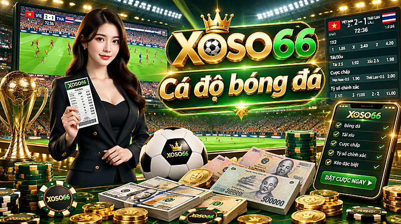 Cá độ bóng đá XOSO66 – Nền tảng cá cược ổn định, minh bạch 5 Xoso66 ⭐️ Trang web chính thức: xoso66.com Nhận định trận đấu